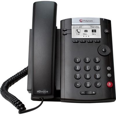 Poly VVX 201 Business Media Phone - Microsoft Skype (2200-40450-019)