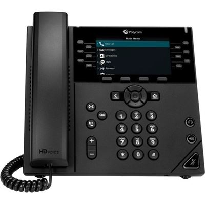 Poly VVX 450 12-LINE DESKTOP BUSINESS IP PHONE WITH (2200-48840-025)