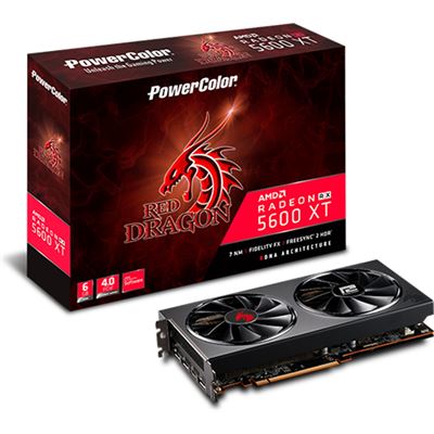 PowerColor AMD Radeon Red Dragon RX 5600 (AXRX 5600XT 6GBD6-3DHR/OC)