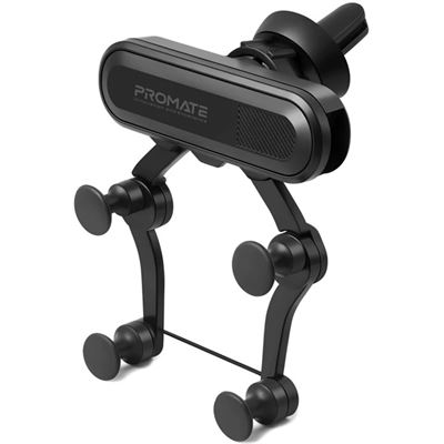 Promate Universal Mobile Grip for Smartphones, GPS (CLUTCH.BLK)