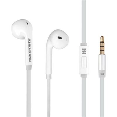 Promate Lightweight High Performance Stereo Earbuds (GEARPOD-IS2.WHT)