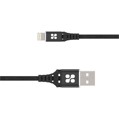 Promate 1.2m MFi Ultra-Slim USB-A to Lightning (NERVELINK-I.BLK)