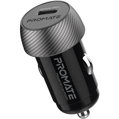 Promate 20W PD Mini In-Car Phone & Device Charger (POWERDRIVE-PD20)