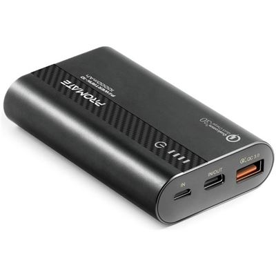 Promate 10000mAh Lithium-ion Quick Charge Power (POWERTANK-10.BLK)