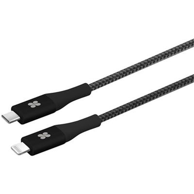 Promate 2m USB Type-C OTG Cable with Lightning (UNILINK-LTC2.BLK)