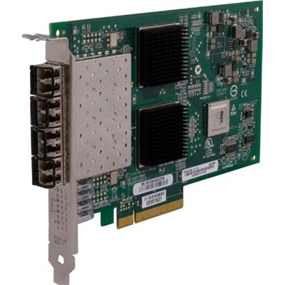 Qlogic 8Gb Quad Port FC HBA x8 PCIe LC multimod (QLE2564-CK)