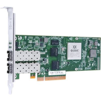 Qlogic 10Gb Dual Port FCoE iSCSI CNA x8 PCIe L (QLE8242-SR-CK)