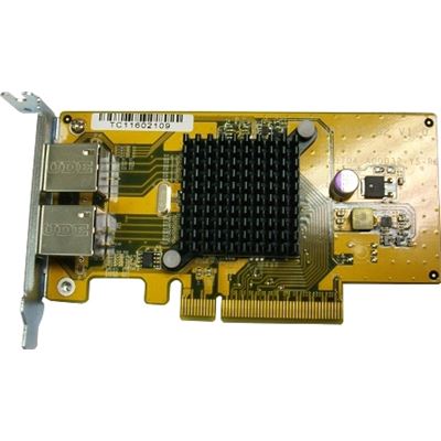 Qnap Dual-port 10 Gigabit Network Expansion Card for (LAN-10G2T-D)