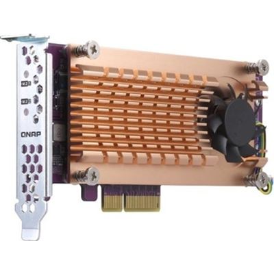 Qnap DUAL M.2 2280/22110 PCIE SSD EXPANSION CARD (PCIE (QM2-2P-384)