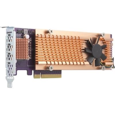 Qnap QUAD M.2 PCIE SSD EXPANSION CARD (GEN3 X4) SSDS (QM2-4P-384)