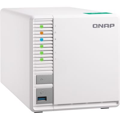 Qnap TS-328, 3 BAY NAS (NO DISK),2GB, ARM-1.4GHz, USB (TS-328)