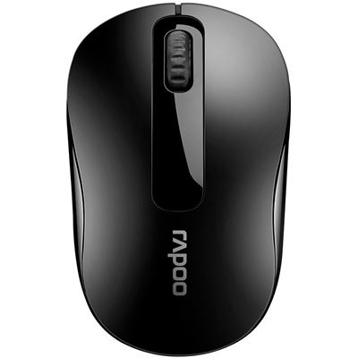 Rapoo M10 PLUS 2.4GHz Wireless Optical Mouse Black  (M10PLUS-BLACK)