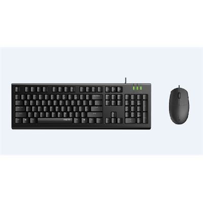 Rapoo X120pro - Wired Keyboard and Mouse Combo Optical (X120-PRO)
