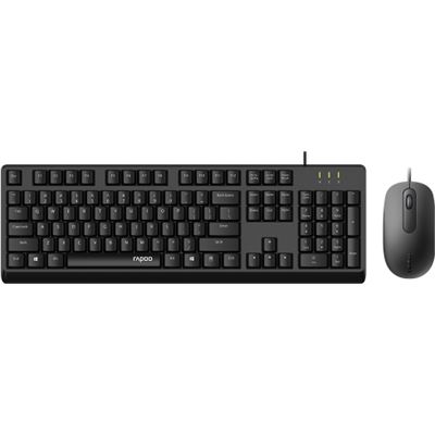 Rapoo X130pro - Wired Optical Mouse and Keyboard Combo (X130PRO)