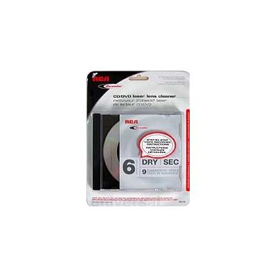 RCA D/W RCA 6 Brush Dry CD/DVD Lens Cleaner (RD1146)