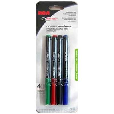 RCA Discwasher RCA CD/DVD Marker Pens (RD1605)