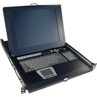 Rextron All-in-1 Internationalegrated LCD KVM Drawer 1 (IURA108-17)