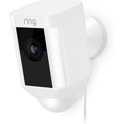 ring Spotlight Wired Camera - White (8SH1P7-WAU0)