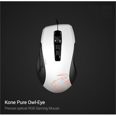 Buy Roccat Kone Pure Owl Eye White Optical Rgb Gaming Mouse Roc 11 725 We As Acquire
