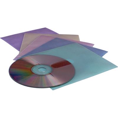 Rock DUAL SIDED PVC CD SLEEVE 100PK (NULL)