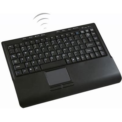 Rock Mini Multimedia 2.4G Wireless Keyboard with Touch Pad (W9824RF)