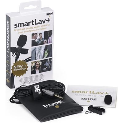 Rode smartLav+ Lavalier Condenser Microphone for (RODSMARTLAVPLUS)