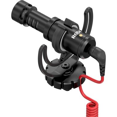 Rode VideoMicro Compact On-Camera Microphone, No Battery (VIDEOMICRO)