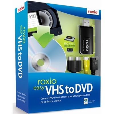 download roxio easy vhs to dvd driver