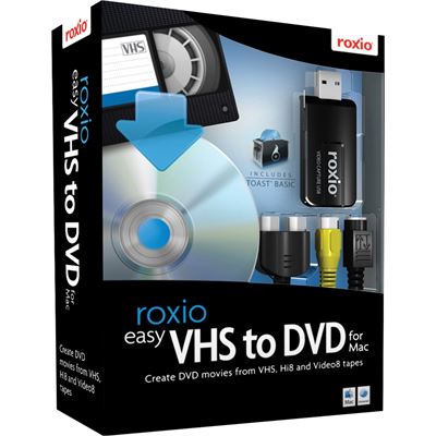 Roxio Easy VHS to DVD for Macintosh Macintosh Disc (243100)