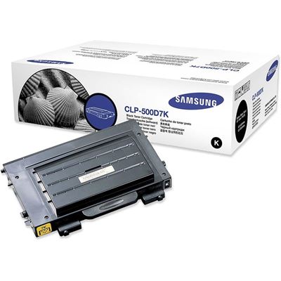 Samsung Toner Black CLP-500D7K for CLP-550 Printer 7000 (CLP-500D7K)