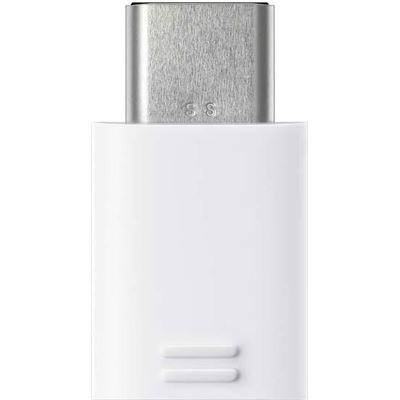 Samsung Note 7 Type C to Micro USB Adaptor, White (EE-GN930BWEGWW)