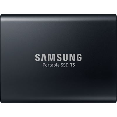 Samsung Portable SSD T5, 1TB, Deep Black, USB3.1, Type (MU-PA1T0B/WW)