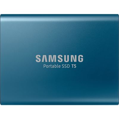 Samsung Portable SSD T5, 500GB, Alluring Blue, USB3.1 (MU-PA500B/WW)