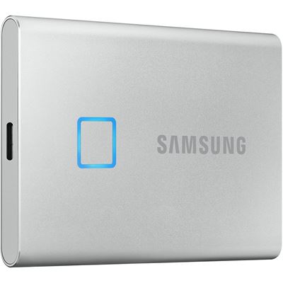 Samsung Portable SSD T7 Touch, 1TB, Silver, USB3.2 (MU-PC1T0S/WW)