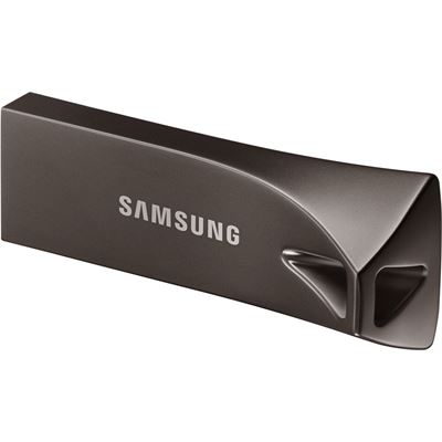 Samsung 64GB BAR PLUS USB DRIVE TITAN GRAY METALLIC (MUF-64BE4/APC)