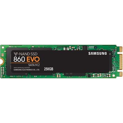 Samsung 250GB SAMSUNG 860 EVO SERIES SSD V-NAND M.2 (MZ-N6E250BW)