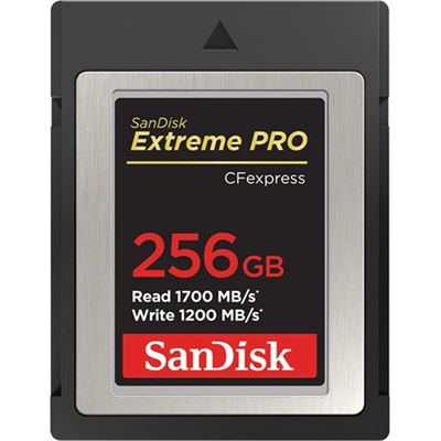 Sandisk EXTREME PRO CFEXPRESS 256GB 1700MB/S (SDCFE-256G-GN4NN)