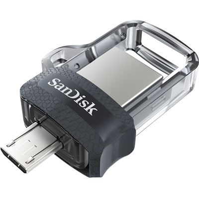 Sandisk Ultra Dual Drive m3.0,Black, USB3.0/micro (SDDD3-032G-G46)