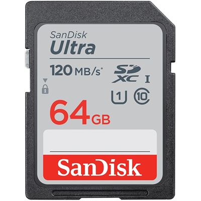 Sandisk ULTRA SDXC 64GB C10 UHS-I 120MBS (SDSDUN4-064G-GN6IN)