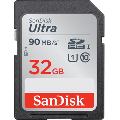 Sandisk ULTRA SDHC SDUNR 32GB C10 UHS-I 90MB/S R (SDSDUNR-032G-GN6IN)