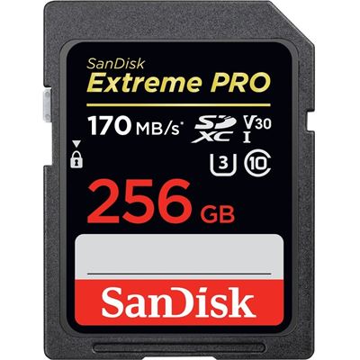 Sandisk EXTREME PRO SDXC SDXXY 256GB V30 U3 C10 (SDSDXXY-256G-GN4IN)