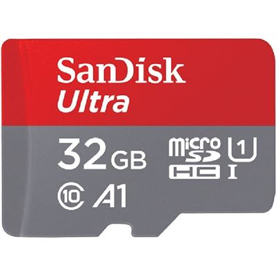 Sandisk ULTRA MICROSDHC, SQUAR 32GB, U1, C10, A1 (SDSQUAR-032G-GN6MA)