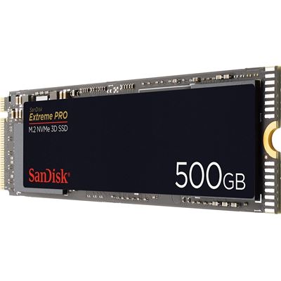 Sandisk EXTREME PRO M.2 NVME 3D SSD, SSDXPM2 (SDSSDXPM2-500G-G25)