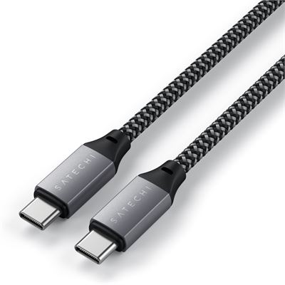 Satechi USB-C to USB-C Short Cable 25cm (Space Grey) (ST-TCC10M)