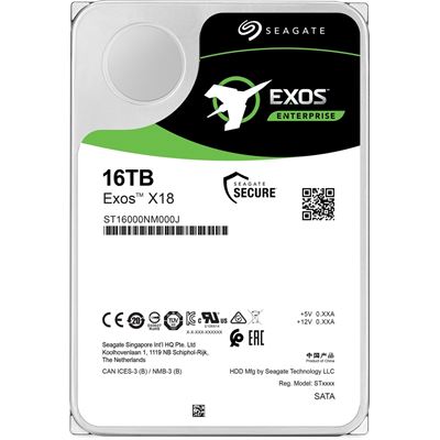 Seagate EXOS X18 ENTERPRISE 512E/4KN INTERNAL 3.5" (ST16000NM000J)