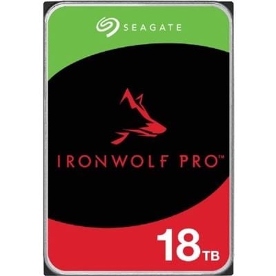 Seagate IronWolf Pro, NAS, 3.5" HDD, 18TB, SATA 6Gb/s (ST18000NT001)
