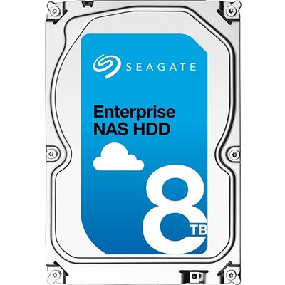 Seagate Enterprise NAS HDD 8TB SATA 3.5IN 7200RPM (ST8000NE0001)