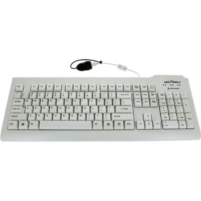 Seal Shield Seal Touch Waterproof Keyboard White (SSWKSV207)
