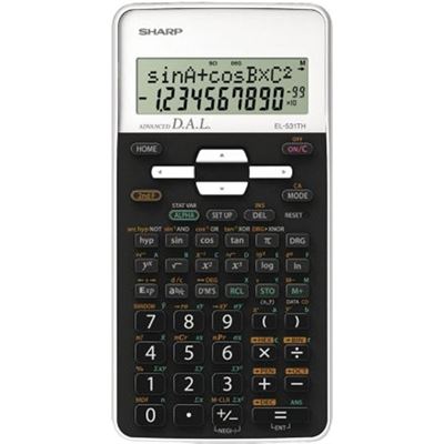 Sharp EL531THBWH Scientific Calculator with protective (EL-531THBWH)