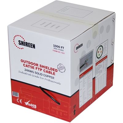 Shireen Outdoor Cat5e FTP Shielded Ethernet Cable Per meter (DC-1021M)